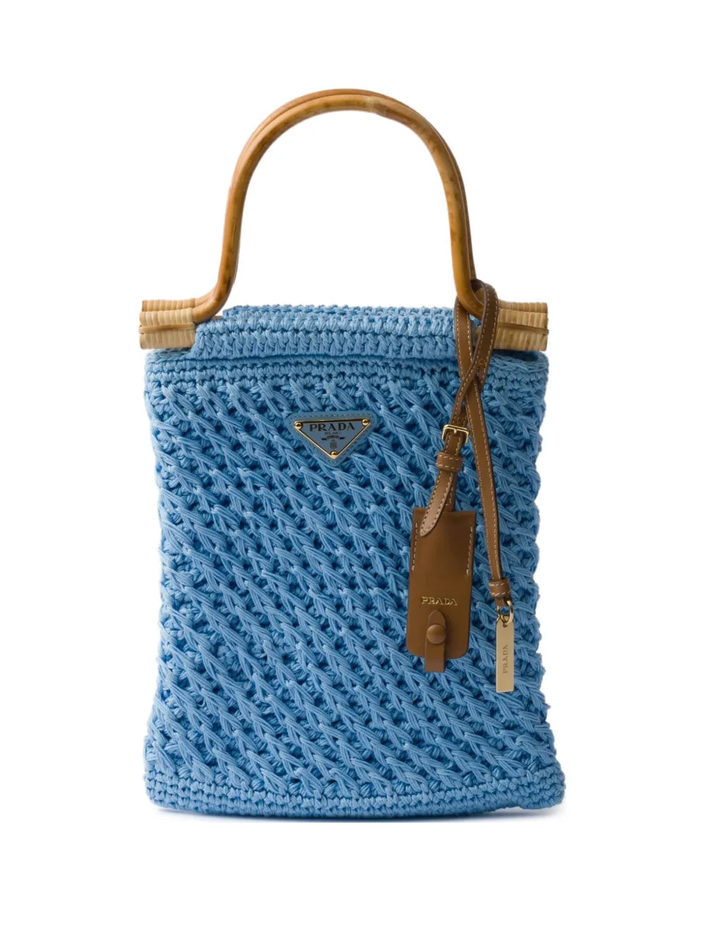 Prada Women's Cotton Crochet Mini-handbag