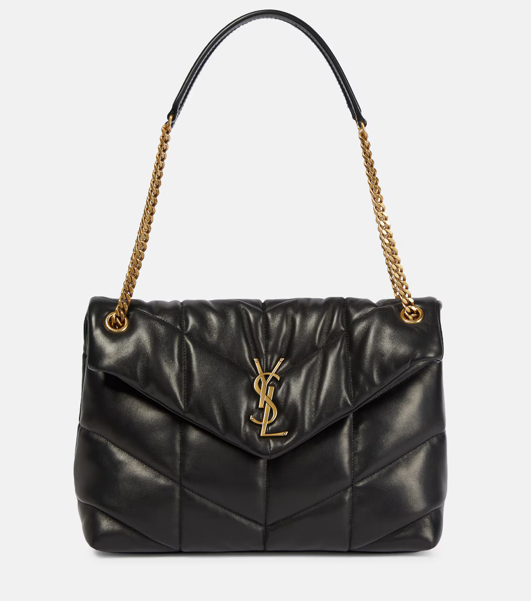 Saint Laurent Puffer Medium leather shoulder bag