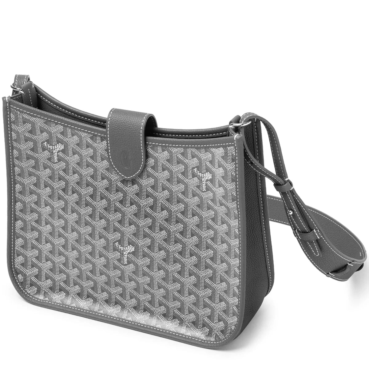 Goyard Musette PM Grey Bag