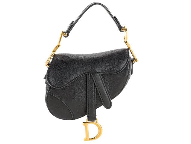 Christian Dior Saddle Leather Micro Bag