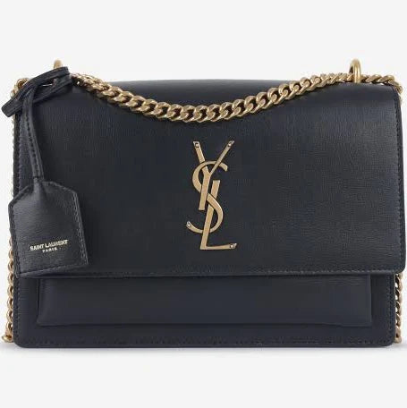 Yves Saint Laurent Sunset Medium Chain Bag in Smooth Leather