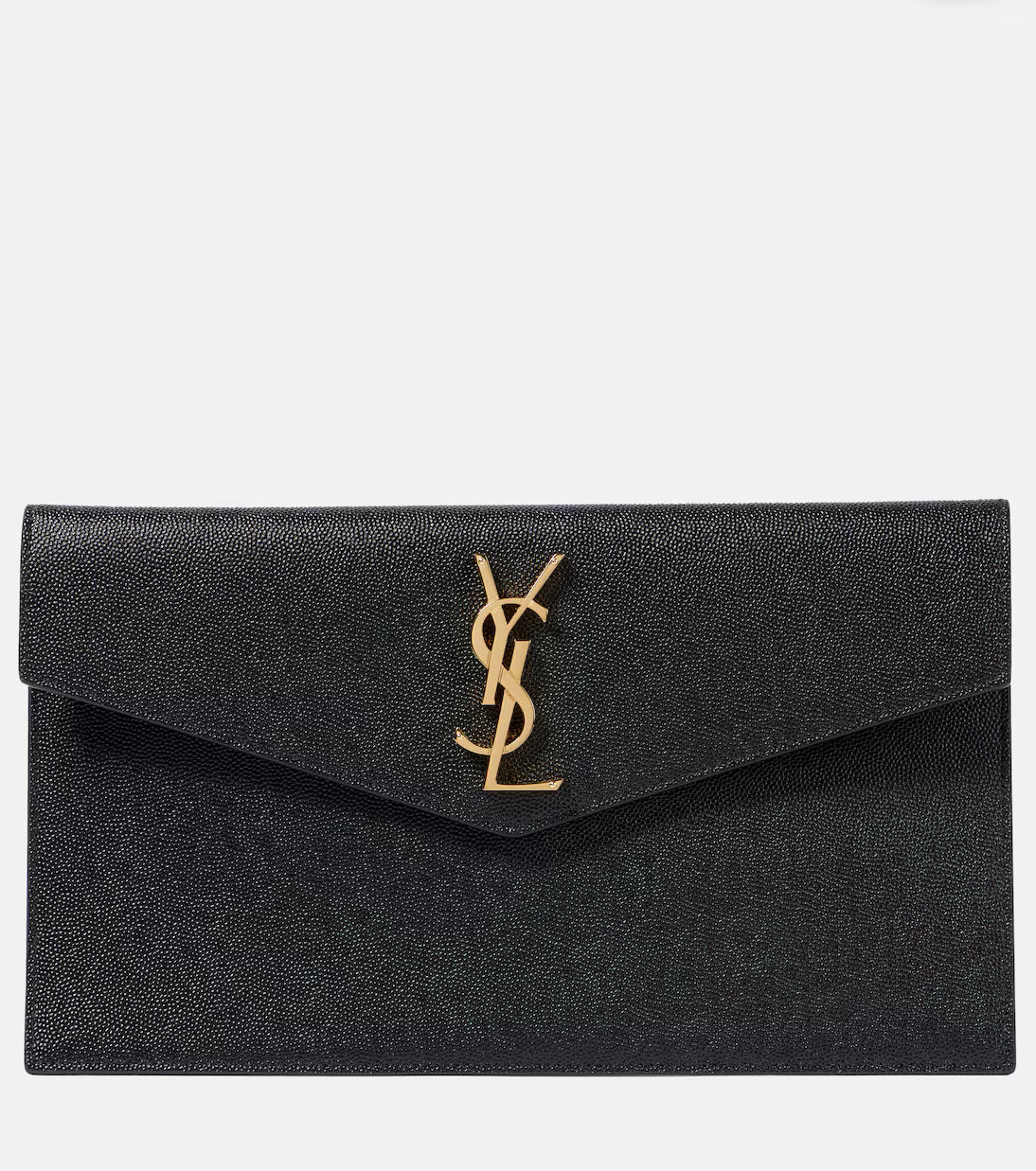 Saint Laurent Uptown leather clutch