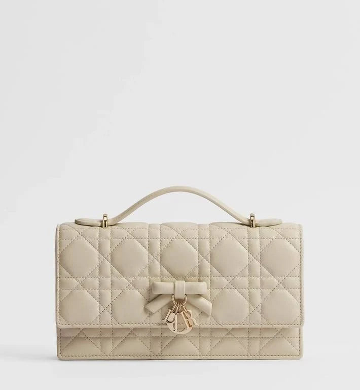 My Dior Mini Top Handle Bag Cannage Lambskin Women