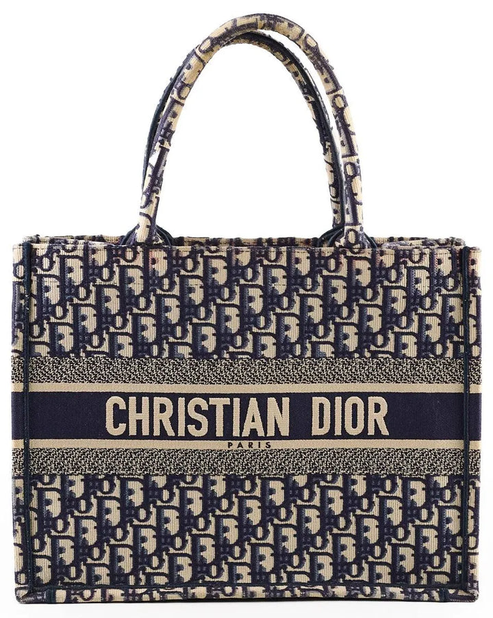 Women Dior Large Book Tote handbag - Oblique