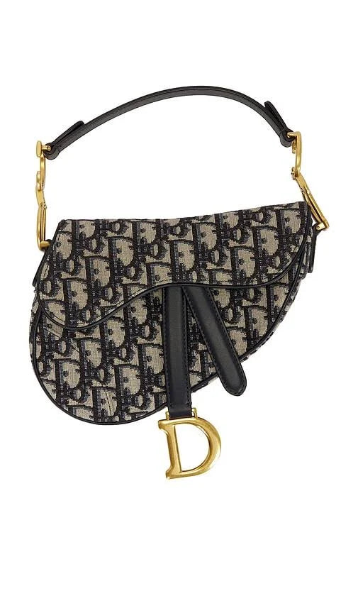 DIOR Mini Saddle Bag Calfskin Women