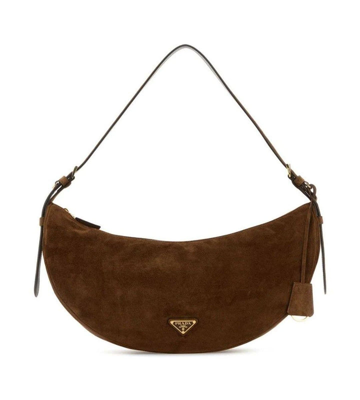 Prada Arque Small Nubuck Leather Bag Woman
