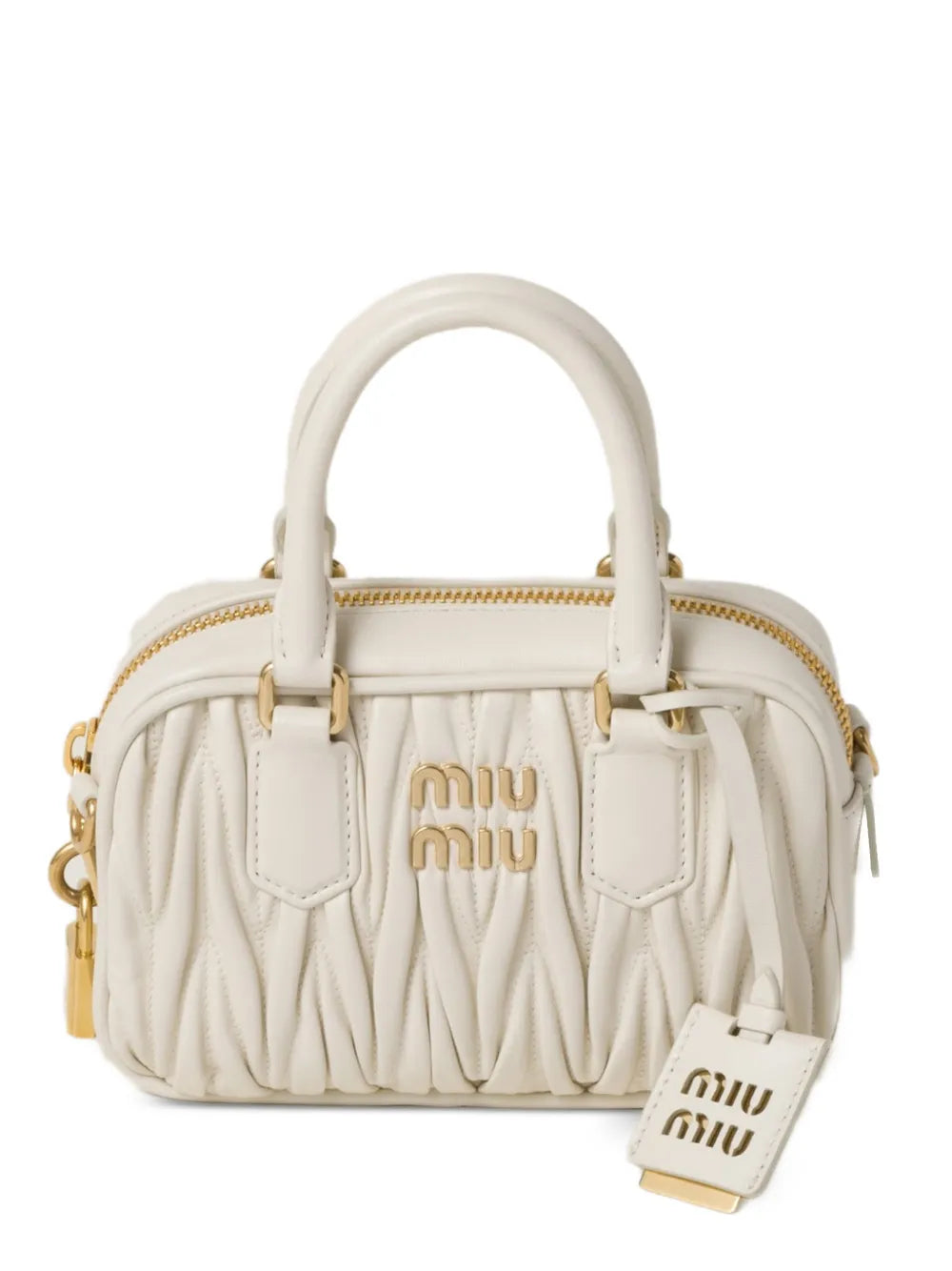 Miu Miu Arcadie Matelassé nappa leather bag