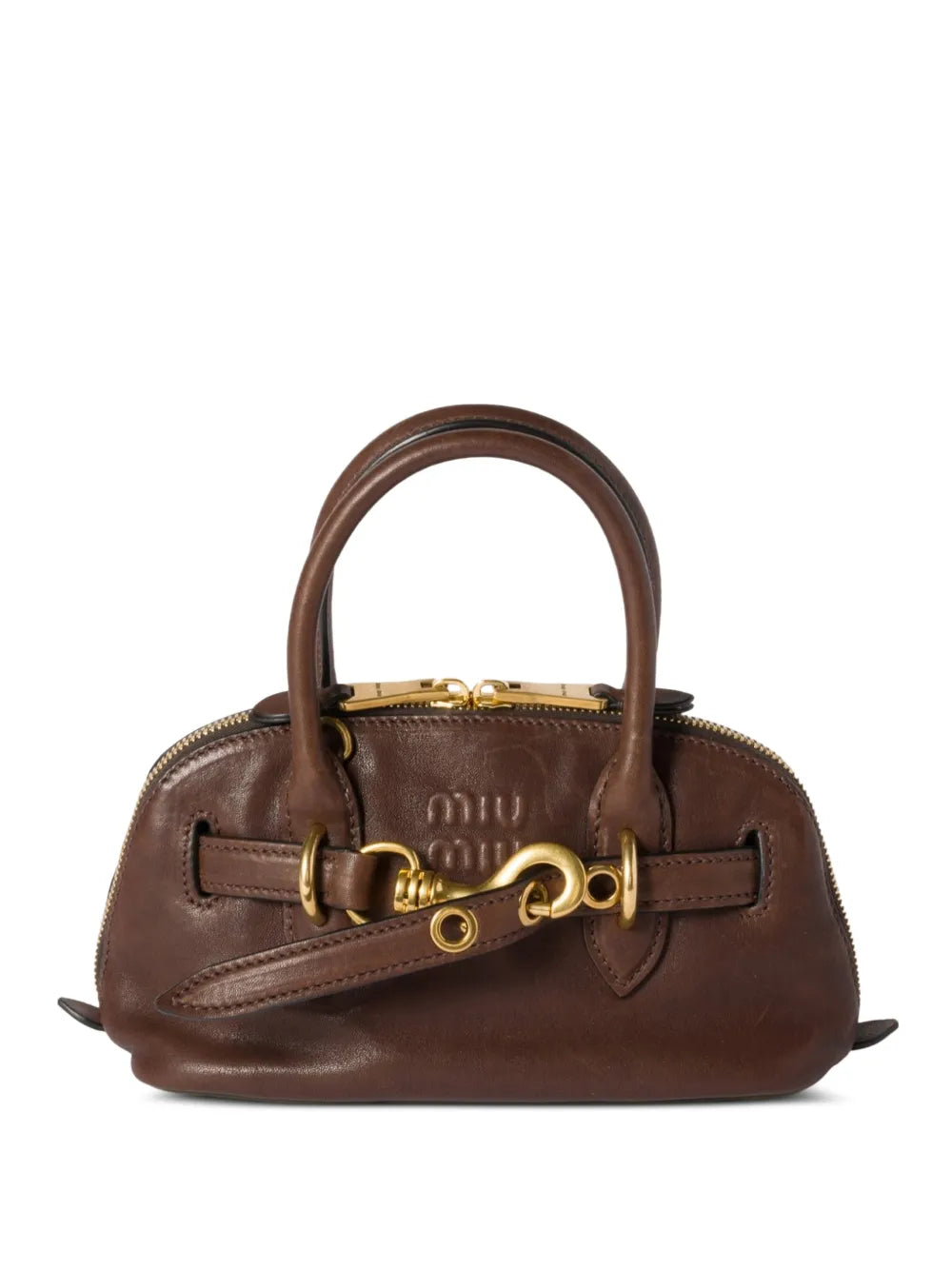 Miu Miu Aventure mini nappa leather bag