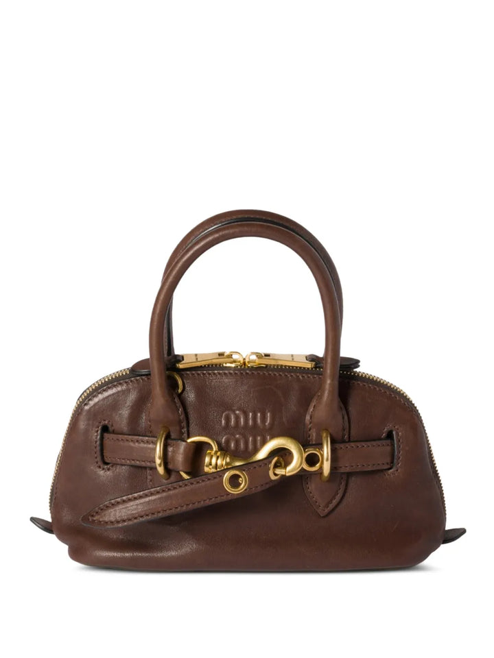 Miu Miu Aventure mini nappa leather bag