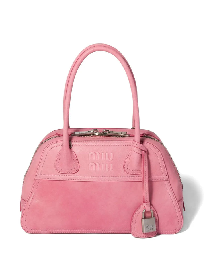 Miu Miu Vivant nappa leather bag