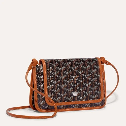 Goyard Goyardine Plumet Pocket Wallet crossbody bag