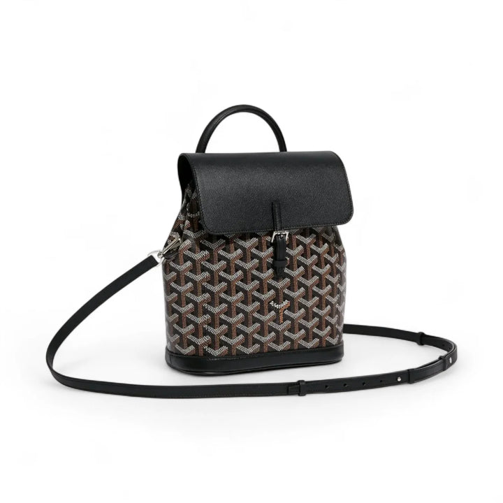 GOYARD ALPIN MINI WOMEN BLACK BACKPACK BAG