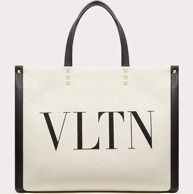 Valentino Garavani VLTN Canvas Tote