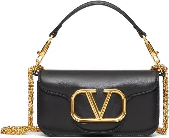 Valentino Garavani - Locò small shoulder bag in calfskin - women - Calf Leather - OS - Black