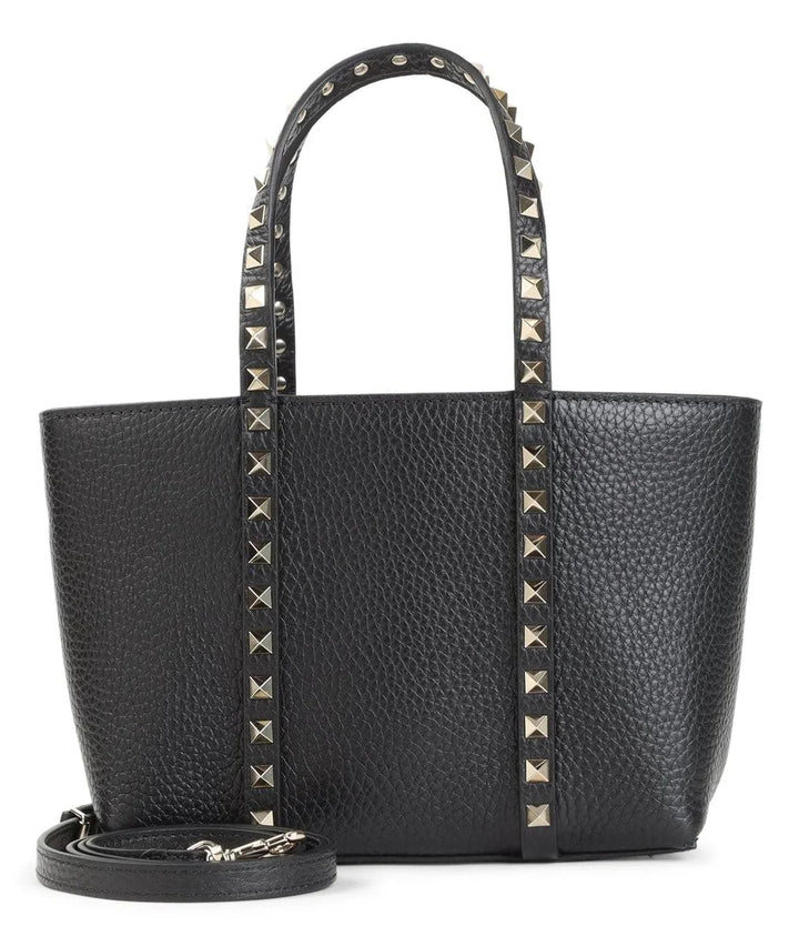 Valentino Garavani - Rockstud Tote bag - women - Calf Leather - OS - Neutrals