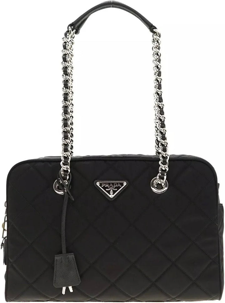 Prada Quilted Nylon Shoulder Bag