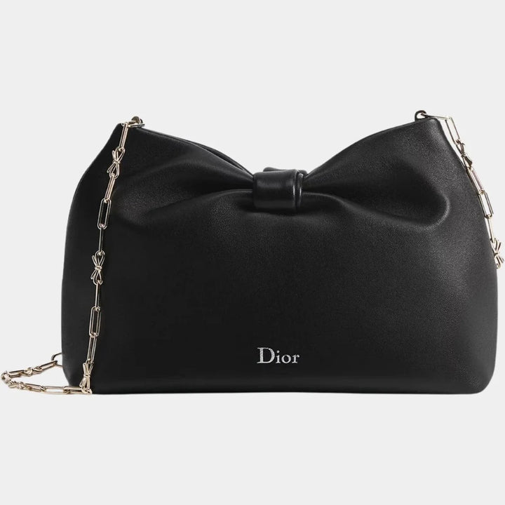 Dior Small Dior Bow Bag Lambskin Women